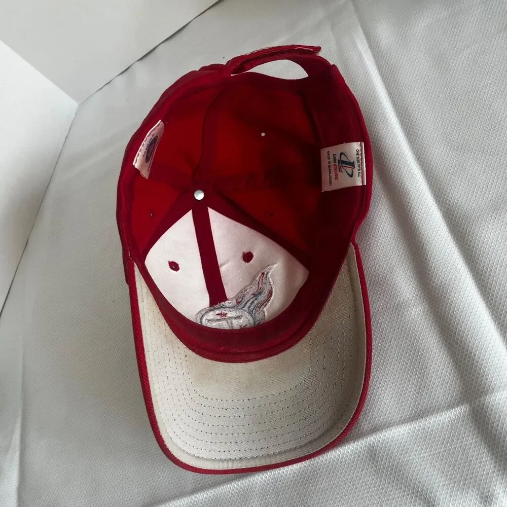 NFL TENNESSE TITANS Red Adjustable Hat Cap